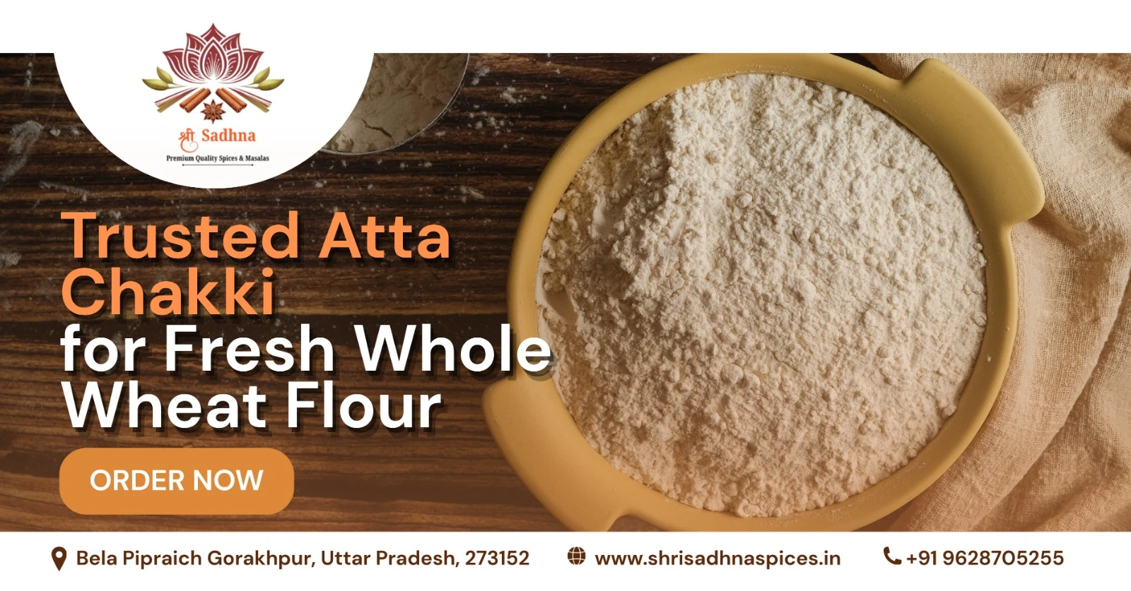 Best Atta Wholesaler in India & Desi Aata Chakki Near Me – Guide to Pure and Fresh Flour</