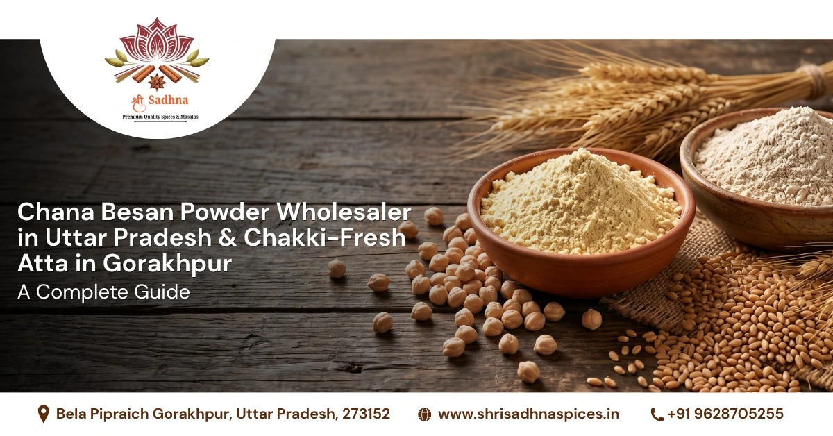 Chana Besan Powder Wholesaler in Uttar Pradesh & Chakki-Fresh Atta in Gorakhpur: A Complete Guide</